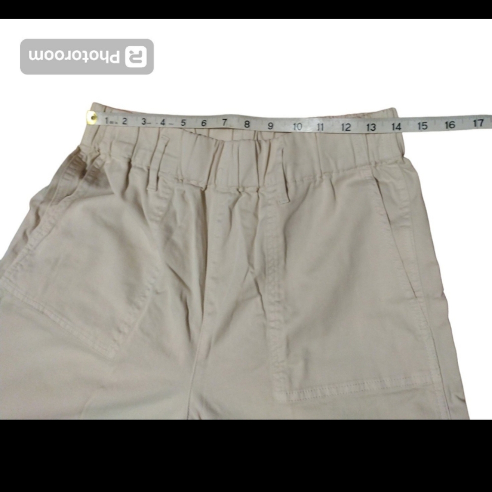 J Crew Pull-On Wide Leg Chino Pants MT sz s/m - Picture 10 of 11